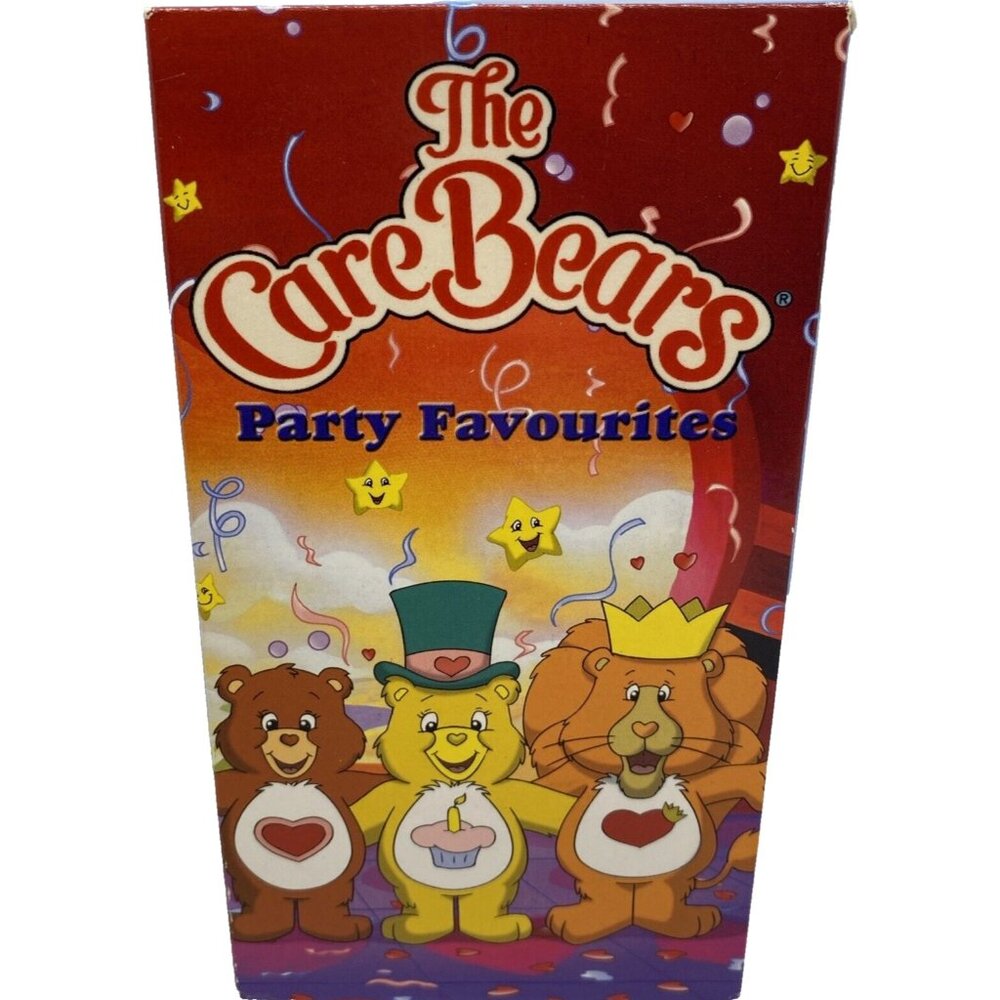 The Care Bears Party Favourites VHS Video Animated Children’s Canada Exclusive